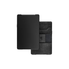 Load image into Gallery viewer, Groove Life Wallet Black w Black Leather
