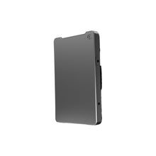 Load image into Gallery viewer, Groove Life Wallet Gunmetal w Black Leather