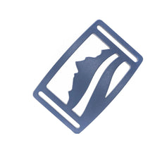 Load image into Gallery viewer, Grip6 Belt Australia Naturalist Wasatch Buckle Blue Steel