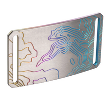 Load image into Gallery viewer, Grip6 Belts Australia Titanium Buckle Contour Prism Ti
