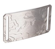 Load image into Gallery viewer, Grip6 Belts Australia Titanium Buckle Contour Ti