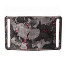 Load image into Gallery viewer, Grip6 38mm Carbon Fibre Belt Buckles