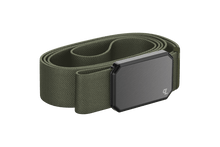 Load image into Gallery viewer, Groove Life Belt Australia Gunmetal Olive Drab Half Side