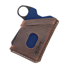 Load image into Gallery viewer, Grip6 Wallet Cobalt + Grip6 Wallet Leather Jacket
