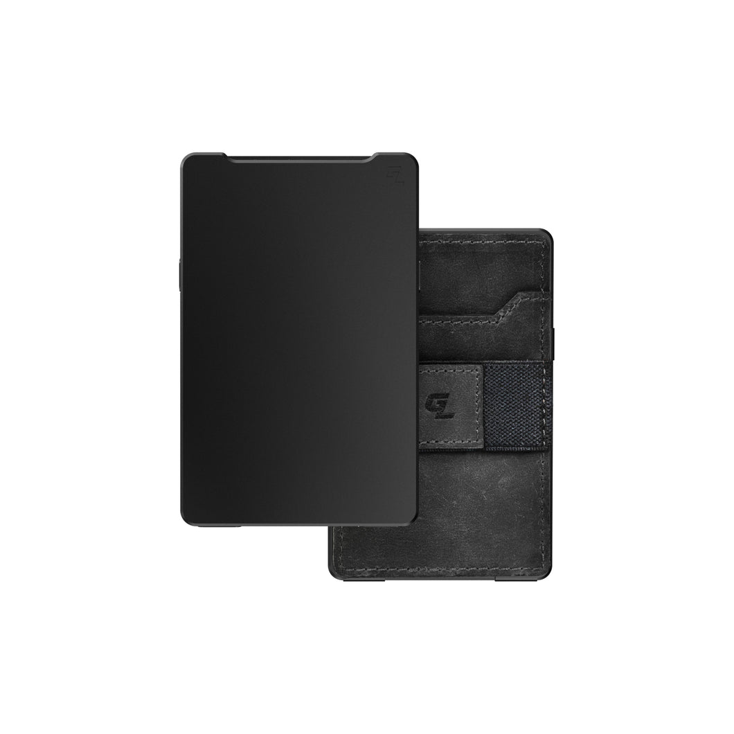 Groove Life Wallet Black w Black Leather