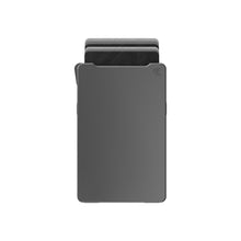 Load image into Gallery viewer, Groove Life Wallet Gunmetal w Black Leather
