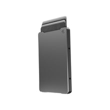 Load image into Gallery viewer, Groove Life Wallet Gunmetal w Money Clip
