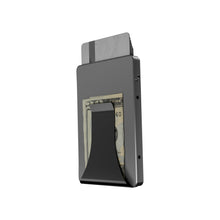 Load image into Gallery viewer, Groove Life Wallet Gunmetal w Money Clip
