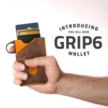 Load image into Gallery viewer, Grip6 Wallet Blue Steel + Leather Jacket
