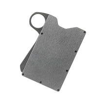 Load image into Gallery viewer, Grip6 Wallet Australia Gunmetal Loop EDC aluminium
