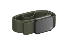 Load image into Gallery viewer, Groove Life Belt Australia Gunmetal Olive Drab Half Side
